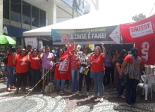 Manifestação cobra transparência do Governo de Sergipe