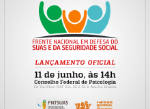 Frente Nacional em Defesa do SUAS e da Seguridade Social será lançada neste sábado (11)