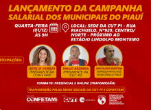 FTM/PI promove o Lançamento da Campanha Salarial dos Municipais do Piauí