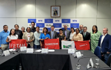 Em Brasília, Confetam trata de registro sindical com ministro Luiz Marinho