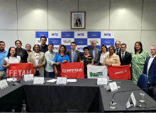 Em Brasília, Confetam trata de registro sindical com ministro Luiz Marinho
