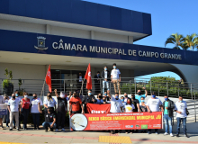 Ato em Campo Grande reivindica celeridade na votação do Projeto da Renda Básica