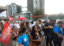 Em Florianópolis, trabalhadores temem repressão na luta em defesa dos direitos