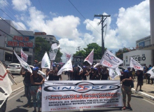 Servidores municipais de Maceió iniciaram greve hoje