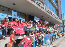 Ato conjunto na Alese luta contra privatização da saúde em Sergipe
