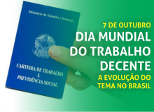 7 de outubro, Dia Mundial do Trabalho Decente