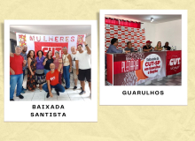 Subsedes da CUT-SP na Baixada Santista e em Guarulhos reelegem coordenadores