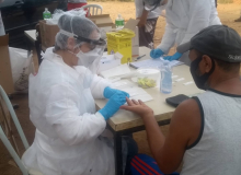 CUT Campinas participa de testagem em massa para Covid-19 no bairro de São Marcos