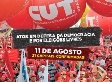 21 capitais brasileiras já marcaram ato pela democracia na quinta, dia 11