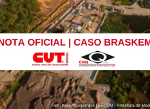 CUT e CNQ pedem responsabilização da Braskem pelo crime ambiental em Maceió (AL)