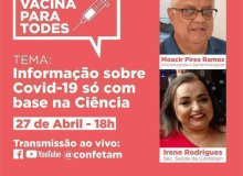 Confetam/CUT convida para bate papo sobre Covid-19 com o médico Moacir Pires Ramos
