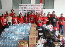 Sindicato de Pinda faz entrega das doações para ajudar o Rio Grande do Sul