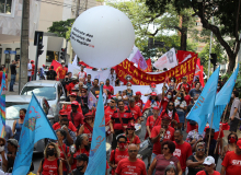 Primeiro de Maio de luta e resistência nas ruas de Belo Horizonte