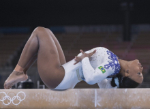 Rebeca Andrade conquista prata inédita para o país nas Olimpíadas de Tóquio