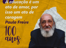 No centenário de Paulo Freire, Confetam celebra o legado deixado pelo pensador pernambucano ao país e ao mundo