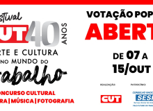 Votação ao Prêmio Festival de Cultura dos 40 anos da CUT termina no domingo (15)