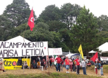 Ataque a tiros contra o acampamento pró-Lula deixa duas pessoas feridas