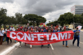 Confetam reforça luta por direitos em marcha nacional em Brasília