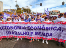 CUT Ceará participa da Marcha das Margaridas 2023