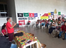 VII Encontro de Comitês e Movimentos Populares e Sindicais em Belo Horizonte - Abertura - Fotos de Rogério Hilário